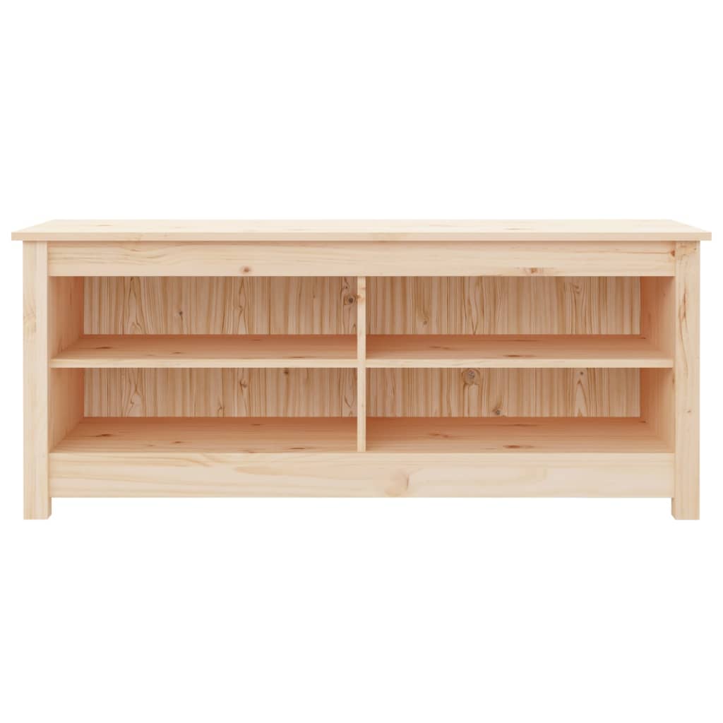 Schoenenbank 110x38x45,5 cm massief grenenhout - AllerleiShop