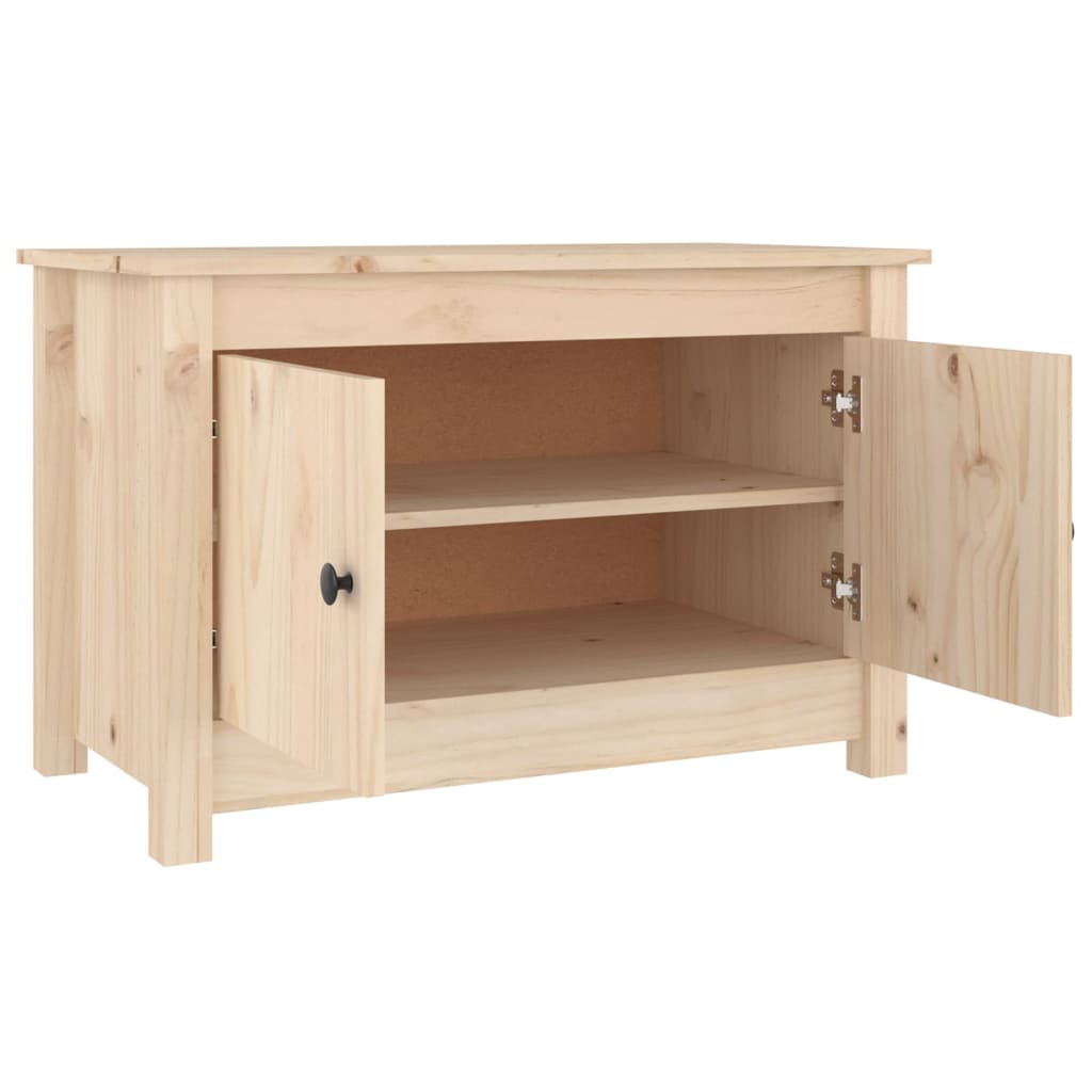 Schoenenkast 70x38x45,5 cm massief grenenhout - AllerleiShop