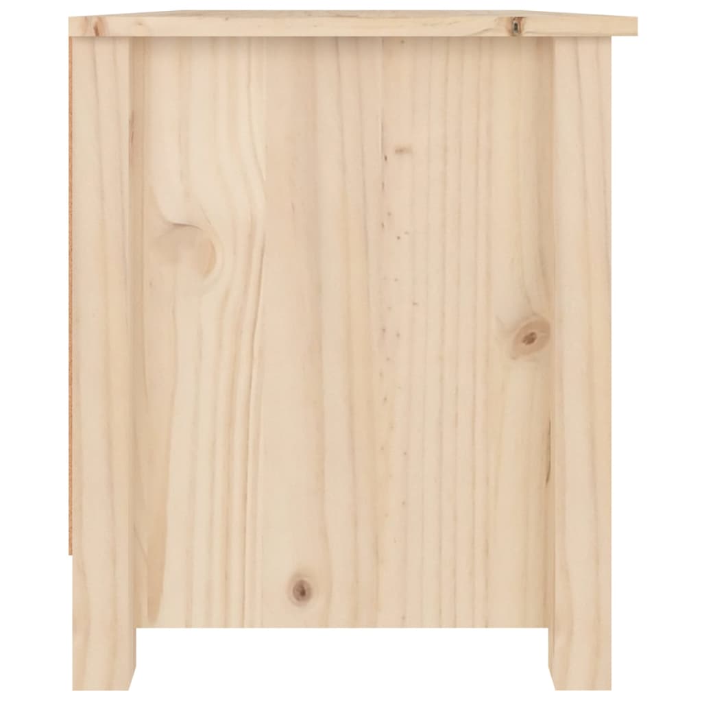 Schoenenkast 70x38x45,5 cm massief grenenhout - AllerleiShop