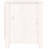 Schoenenkast 70x38x45,5 cm massief grenenhout wit - AllerleiShop