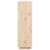 Hoge kast 110,5x35x117 cm massief grenenhout - AllerleiShop