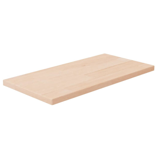 Plank 40x20x1,5 cm onbehandeld massief eikenhout - AllerleiShop