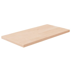 Plank 40x20x1,5 cm onbehandeld massief eikenhout