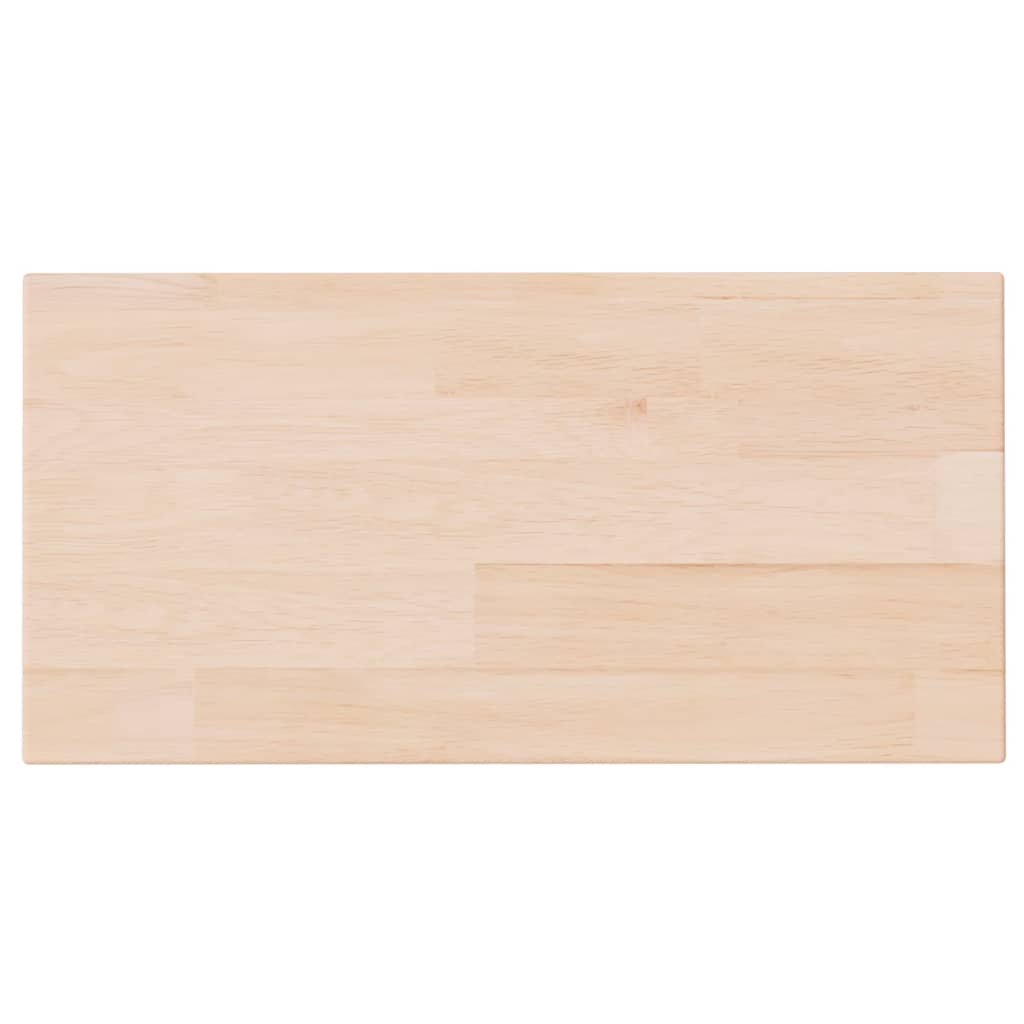 Plank 40x20x1,5 cm onbehandeld massief eikenhout - AllerleiShop