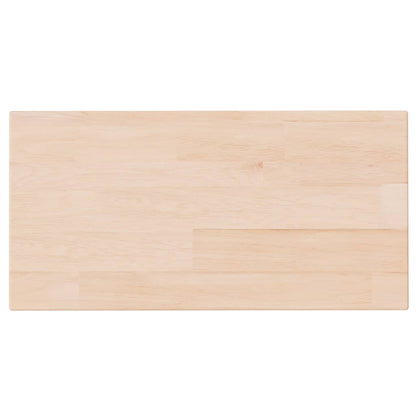 Plank 40x20x1,5 cm onbehandeld massief eikenhout - AllerleiShop