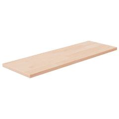 Plank 60x20x1,5 cm onbehandeld massief eikenhout