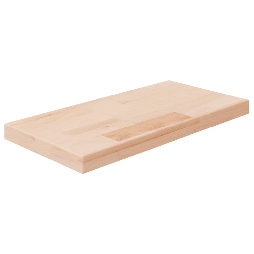 Plank 40x20x2,5 cm onbehandeld massief eikenhout - AllerleiShop