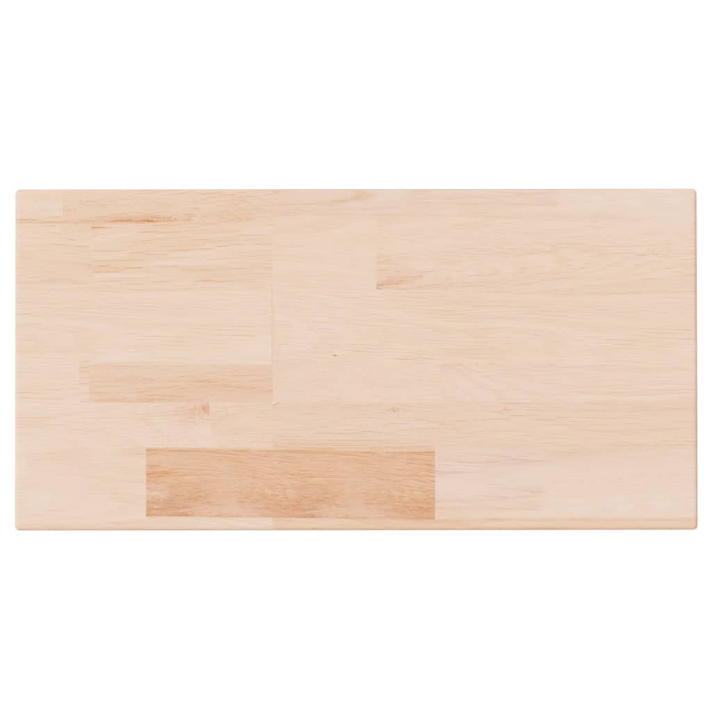 Plank 40x20x2,5 cm onbehandeld massief eikenhout - AllerleiShop