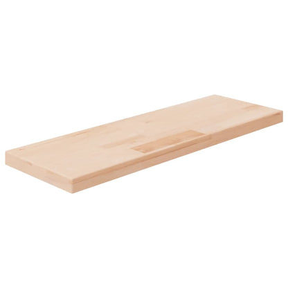 Plank 60x20x2,5 cm onbehandeld massief eikenhout - AllerleiShop