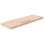 Plank 60x20x2,5 cm onbehandeld massief eikenhout - AllerleiShop