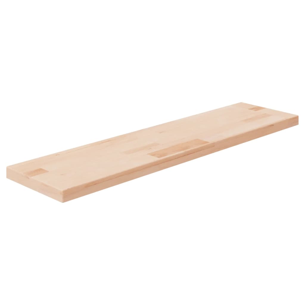 Plank 80x20x2,5 cm onbehandeld massief eikenhout - AllerleiShop