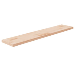 Plank 100x20x2,5 cm onbehandeld massief eikenhout