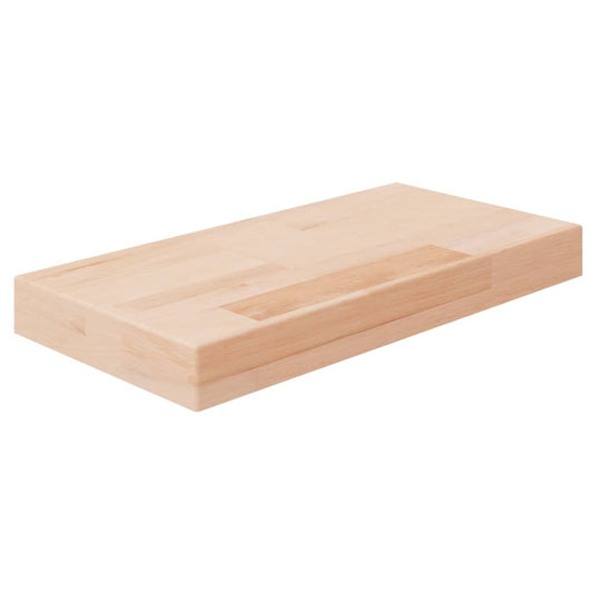 Plank 40 x 20 x 4 cm onbewerkt massief eikenhout - AllerleiShop