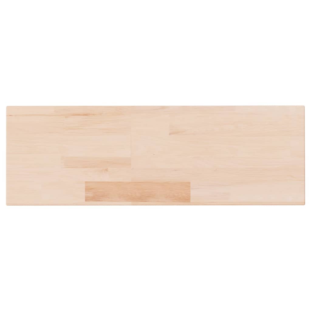 Plank 60x20x4 cm onbewerkt massief eikenhout - AllerleiShop