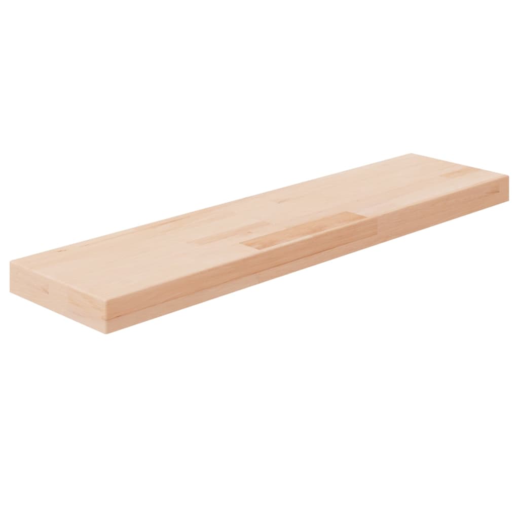 Plank 80x20x4 cm onbehandeld massief eikenhout - AllerleiShop