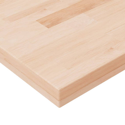 Plank 80x20x4 cm onbehandeld massief eikenhout - AllerleiShop