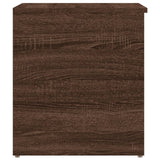 Opbergkist 84x42x46 cm bewerkt hout bruin eikenkleur - AllerleiShop