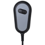 Fauteuil verstelbaar elektrisch stof geel