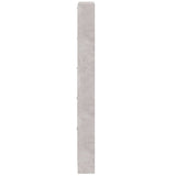 Schoenenkast 59x17x169 cm bewerkt hout betongrijs - AllerleiShop