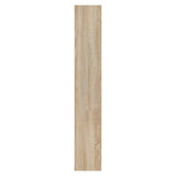 Schoenenkast 63x24x147 cm bewerkt hout sonoma eikenkleurig - AllerleiShop