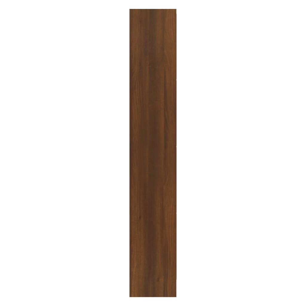 Schoenenkast 63x24x147 cm bewerkt hout bruin eikenkleur - AllerleiShop