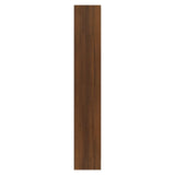 Schoenenkast 63x24x147 cm bewerkt hout bruin eikenkleur - AllerleiShop