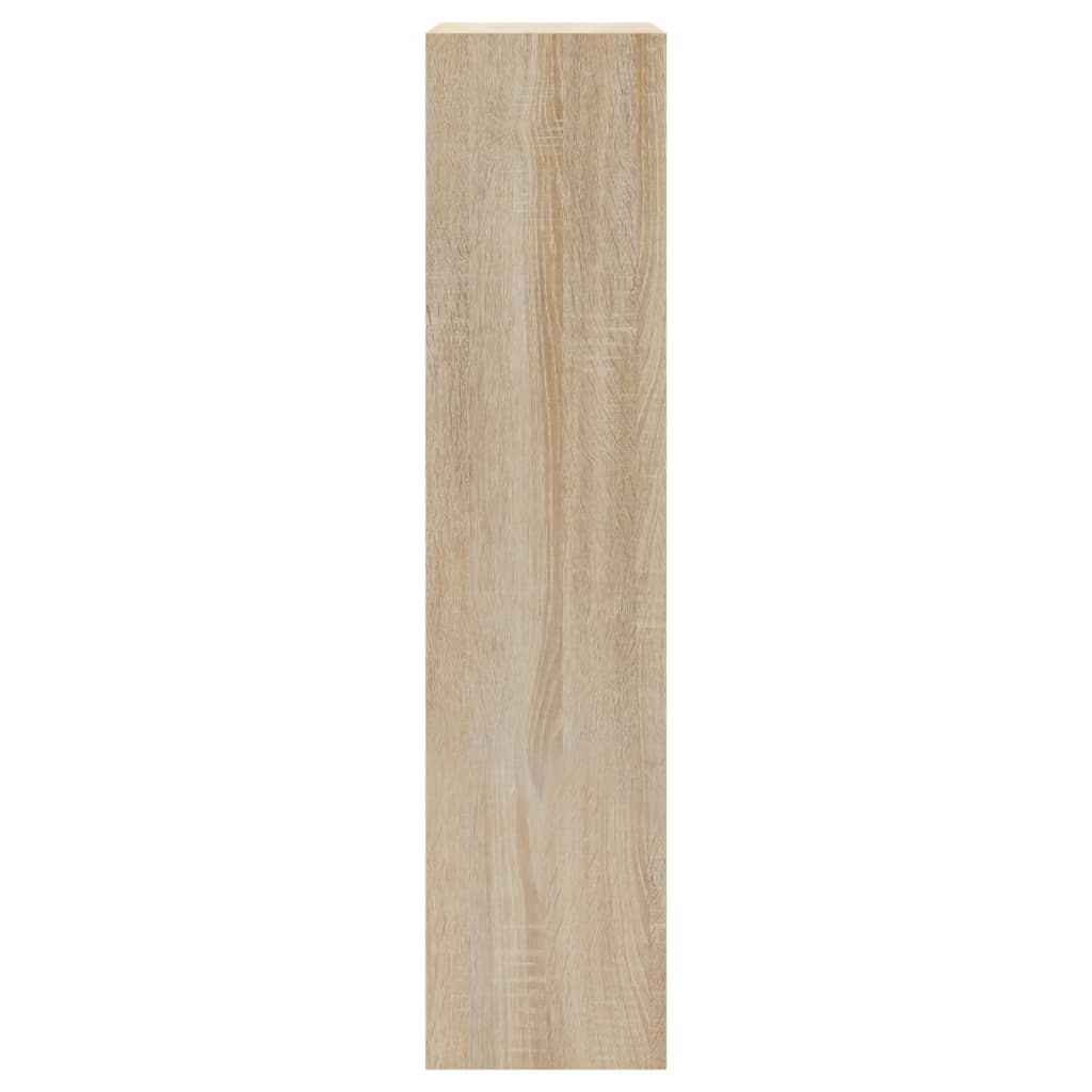 Schoenenkast 63x24x103 cm bewerkt hout sonoma eikenkleurig - AllerleiShop