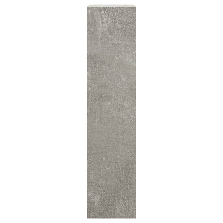 Schoenenkast 63x24x103 cm bewerkt hout betongrijs - AllerleiShop