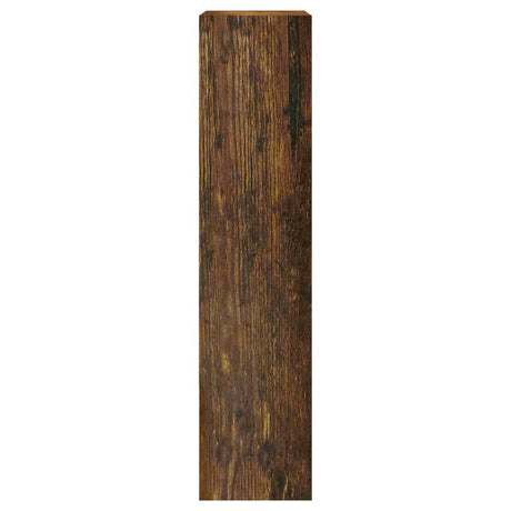 Schoenenkast 63x24x103 cm bewerkt hout gerookt eikenkleurig - AllerleiShop