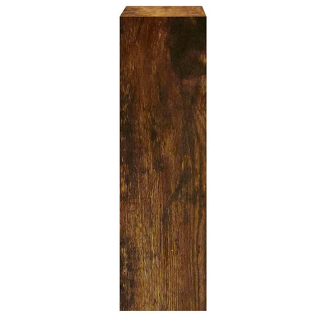 Schoenenkast 63x24x81 cm bewerkt hout gerookt eikenkleurig - AllerleiShop