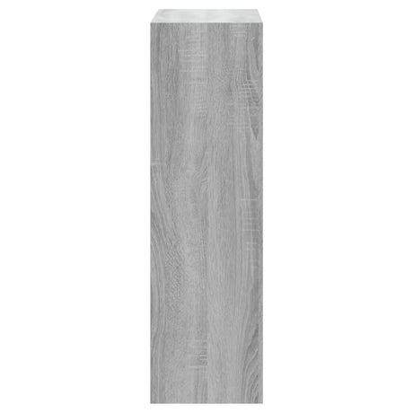 Schoenenkast 63x24x81 cm bewerkt hout grijs sonoma - AllerleiShop