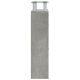 Schoenenkast 63x24x104 cm bewerkt hout betongrijs - AllerleiShop