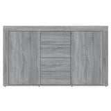 Dressoir 120x36x69 cm bewerkt hout grijs sonoma eikenkleurig - AllerleiShop