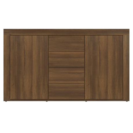 Dressoir 120x36x69 cm bewerkt hout bruin eikenkleur - AllerleiShop