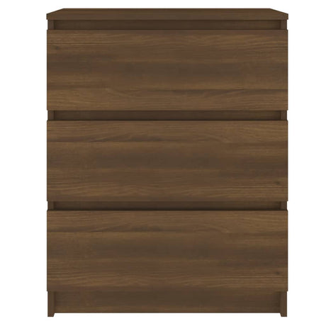 Dressoir 60x35x76 cm bewerkt hout bruin eikenkleur - AllerleiShop