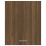 Hangkast 50x31x60 cm bewerkt hout bruin eikenkleur - AllerleiShop