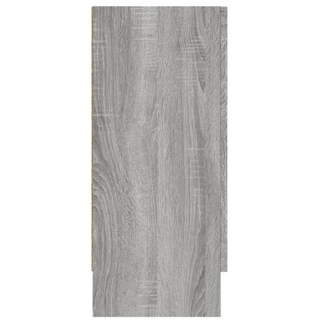 Dressoir 120x30,5x70 cm bewerkt hout grijs sonoma eikenkleurig - AllerleiShop