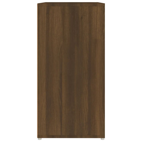 Schoenenkast 60x35x70 cm bewerkt hout bruin eikenkleur - AllerleiShop