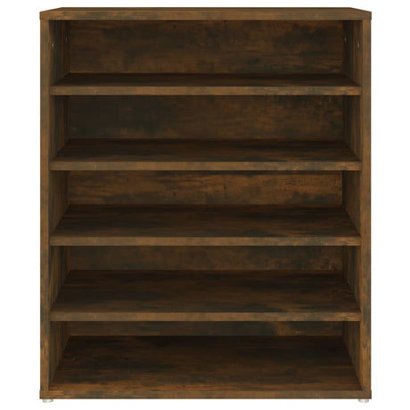 Schoenenkast 60x35x70 cm bewerkt hout gerookt eikenkleurig - AllerleiShop