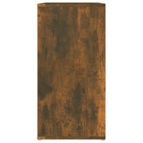 Schoenenkast 60x35x70 cm bewerkt hout gerookt eikenkleurig - AllerleiShop