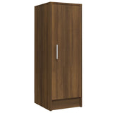 Schoenenkast 32x35x92 cm bewerkt hout bruin eikenkleur - AllerleiShop