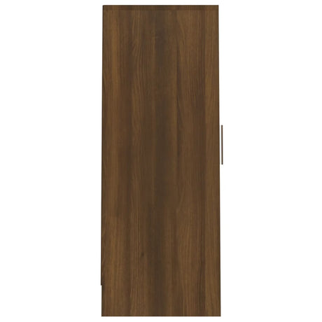 Schoenenkast 32x35x92 cm bewerkt hout bruin eikenkleur - AllerleiShop