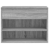 Schoenenbank 60x30x45 cm bewerkt hout grijs sonoma eikenkleurig - AllerleiShop