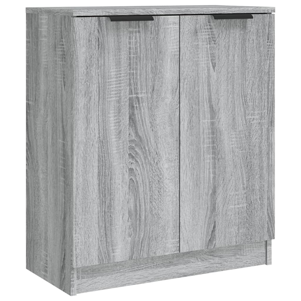 Dressoir 60x30x70 cm bewerkt hout grijs sonoma eiken - AllerleiShop