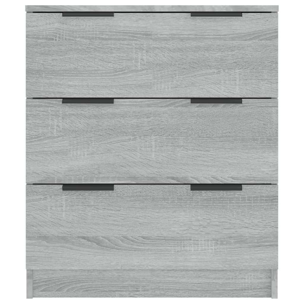 Dressoir 60x30x70 cm bewerkt hout grijs sonoma eiken - AllerleiShop