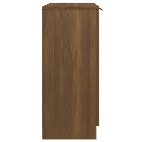 Dressoir 60x30x70 cm bewerkt hout bruin eikenkleur - AllerleiShop