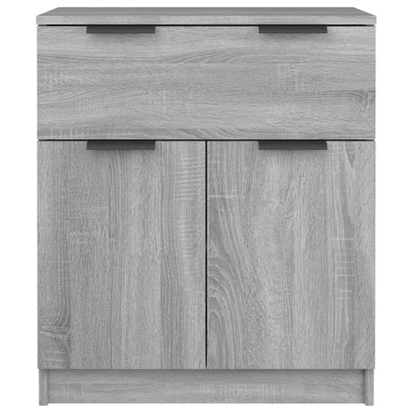 Dressoir 60x30x70 cm bewerkt hout grijs sonoma eiken - AllerleiShop