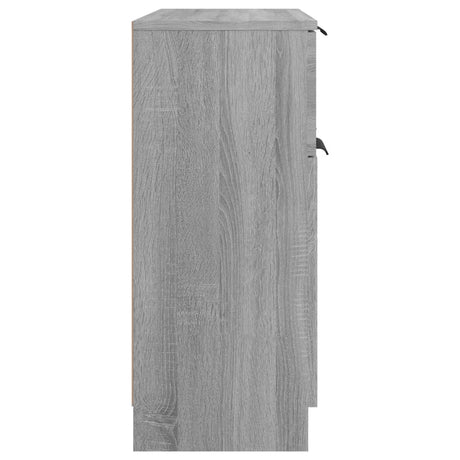 Dressoir 60x30x70 cm bewerkt hout grijs sonoma eiken - AllerleiShop