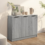 Dressoir 90,5x30x70 cm bewerkt hout grijs sonoma eikenkleurig - AllerleiShop