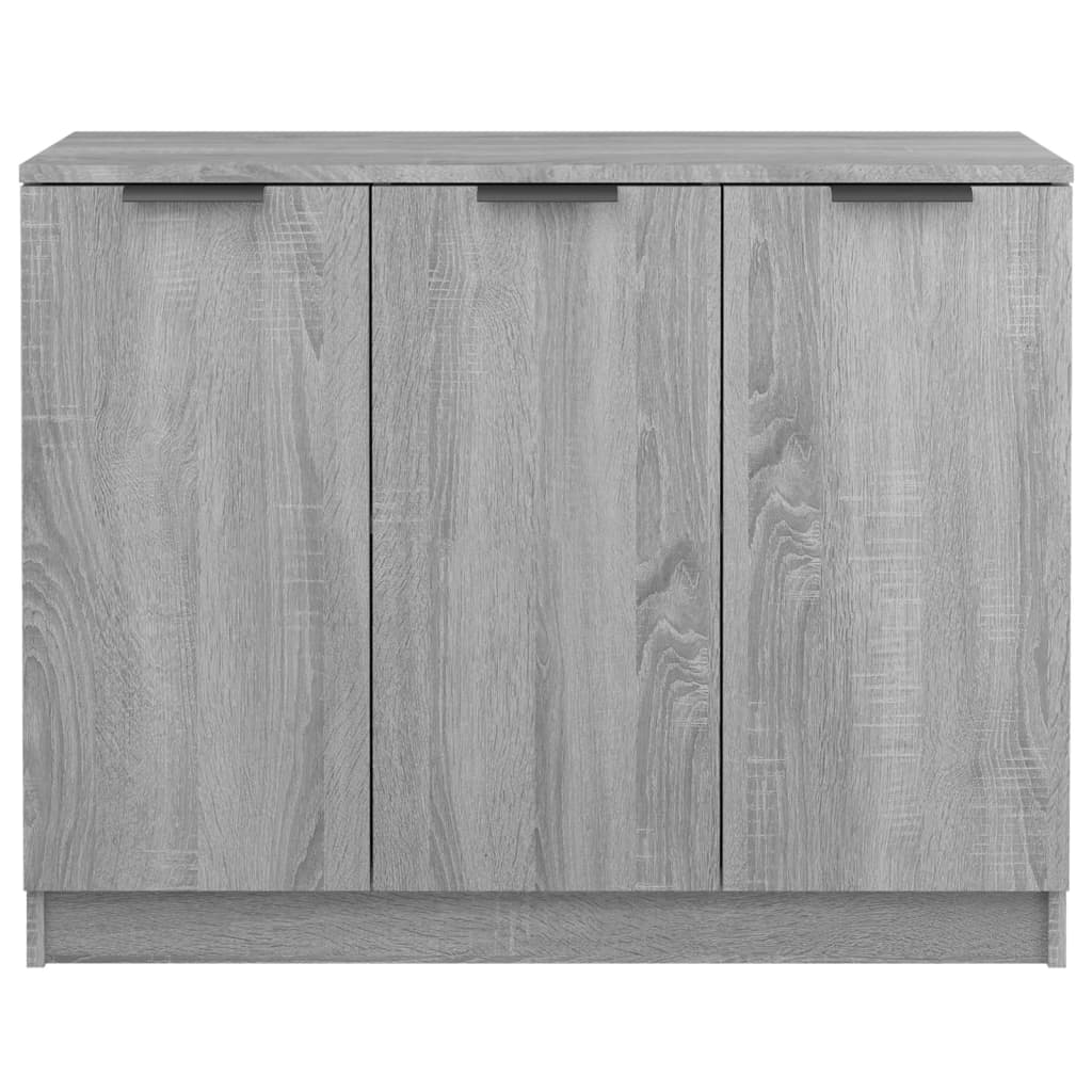 Dressoir 90,5x30x70 cm bewerkt hout grijs sonoma eikenkleurig - AllerleiShop